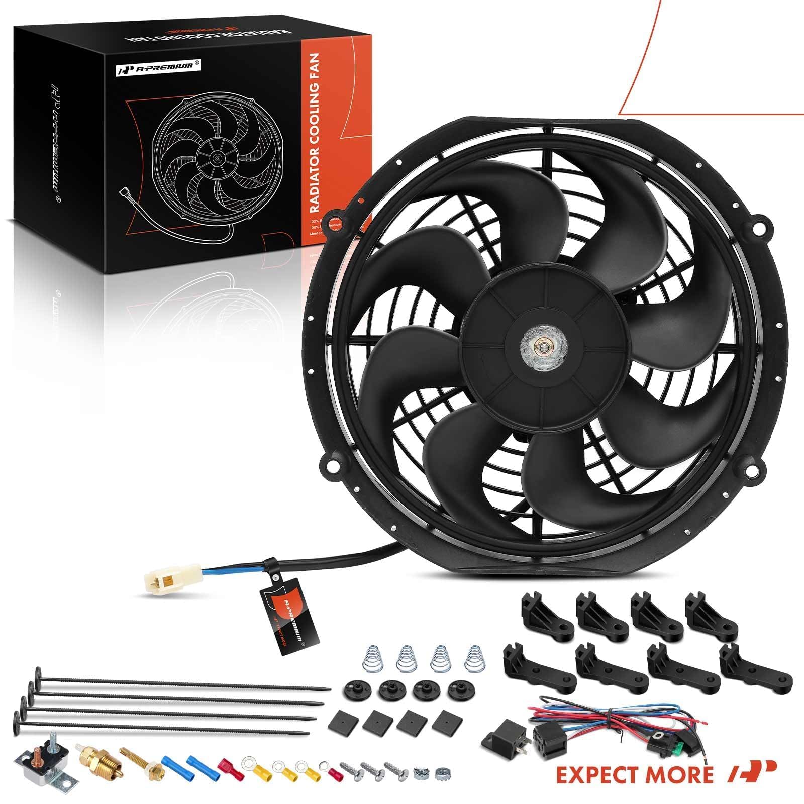 A-Premium mounting feet options shown for flexible installation