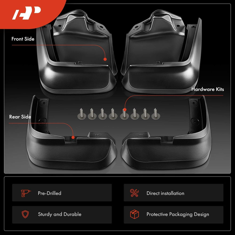 A-Premium rear left mud flap for Honda Civic 2012-2015 blocks mud and spray