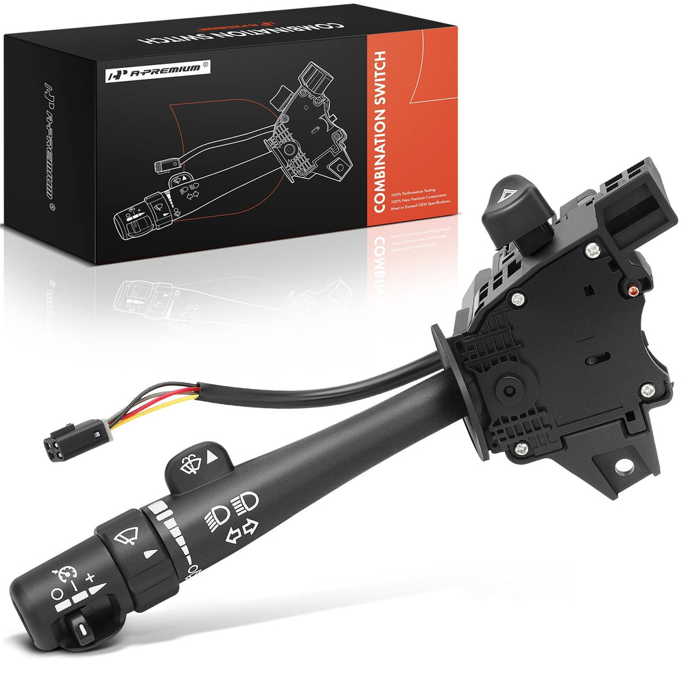 Close-up of A-Premium multifunction switch showing durable construction for reliable signaling.