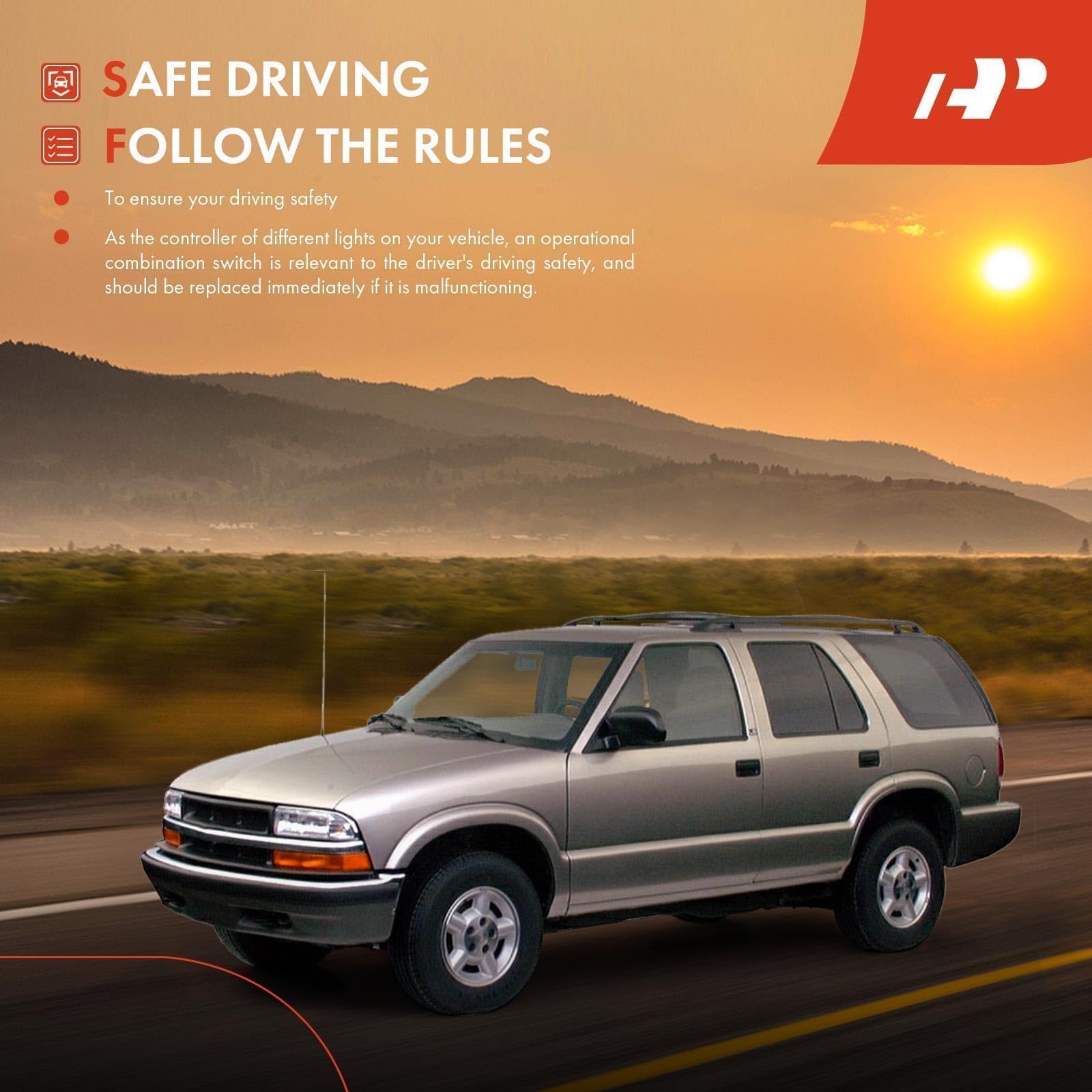 A-Premium Wiper control handle image for quick windshield operation.