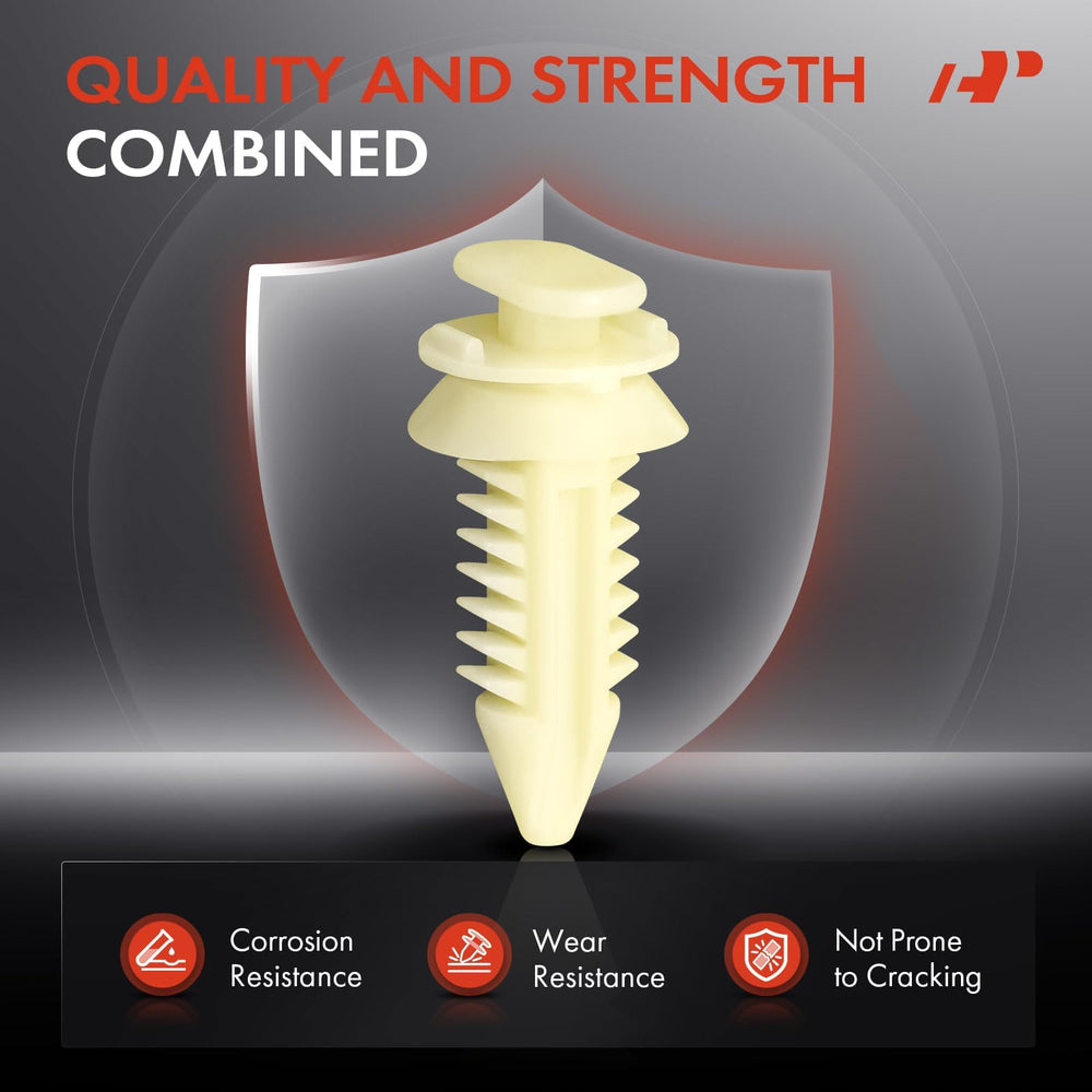 A-Premium natural nylon construction resists vibration and heat.