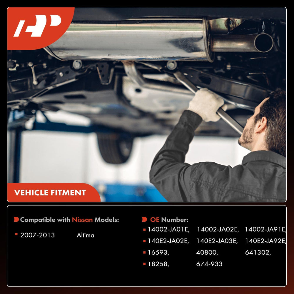 A-Premium Nissan Altima 2.5L front cat assembly for easy replacement.