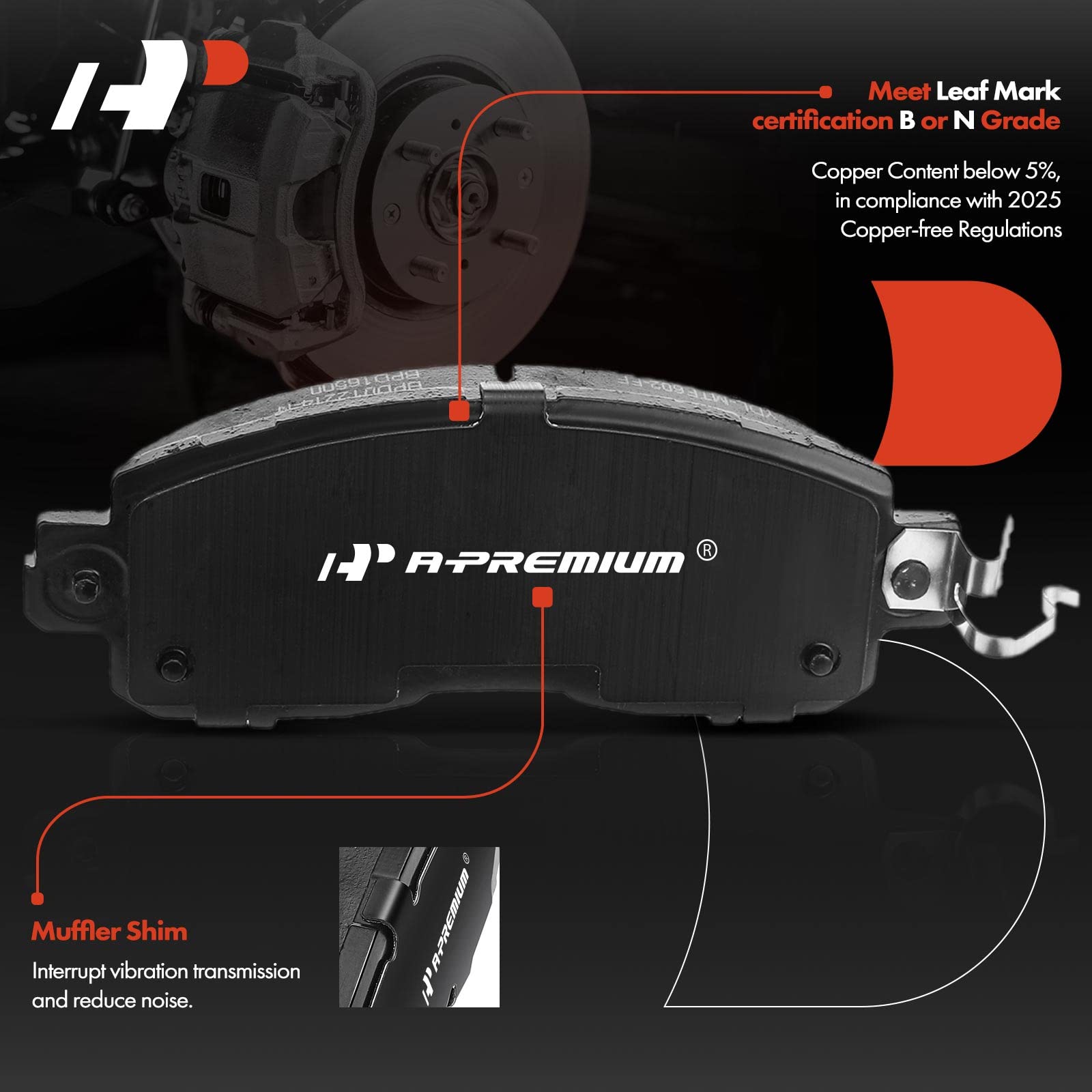 A-Premium Altima 2014-2019 compatibility reference