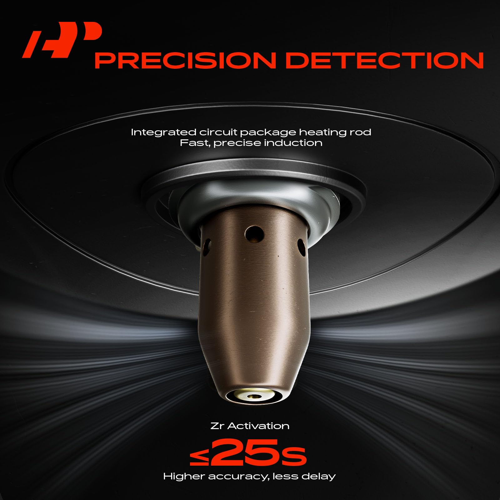 A-Premium 4-wire heated O2 sensor for fast cold-start warm-up