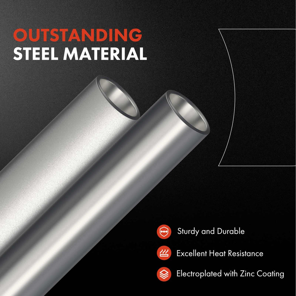 A-Premium oil cooler line metal connection emphasizes durable, leak-resistant joints