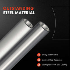 A-Premium oil cooler line metal connection emphasizes durable, leak-resistant joints