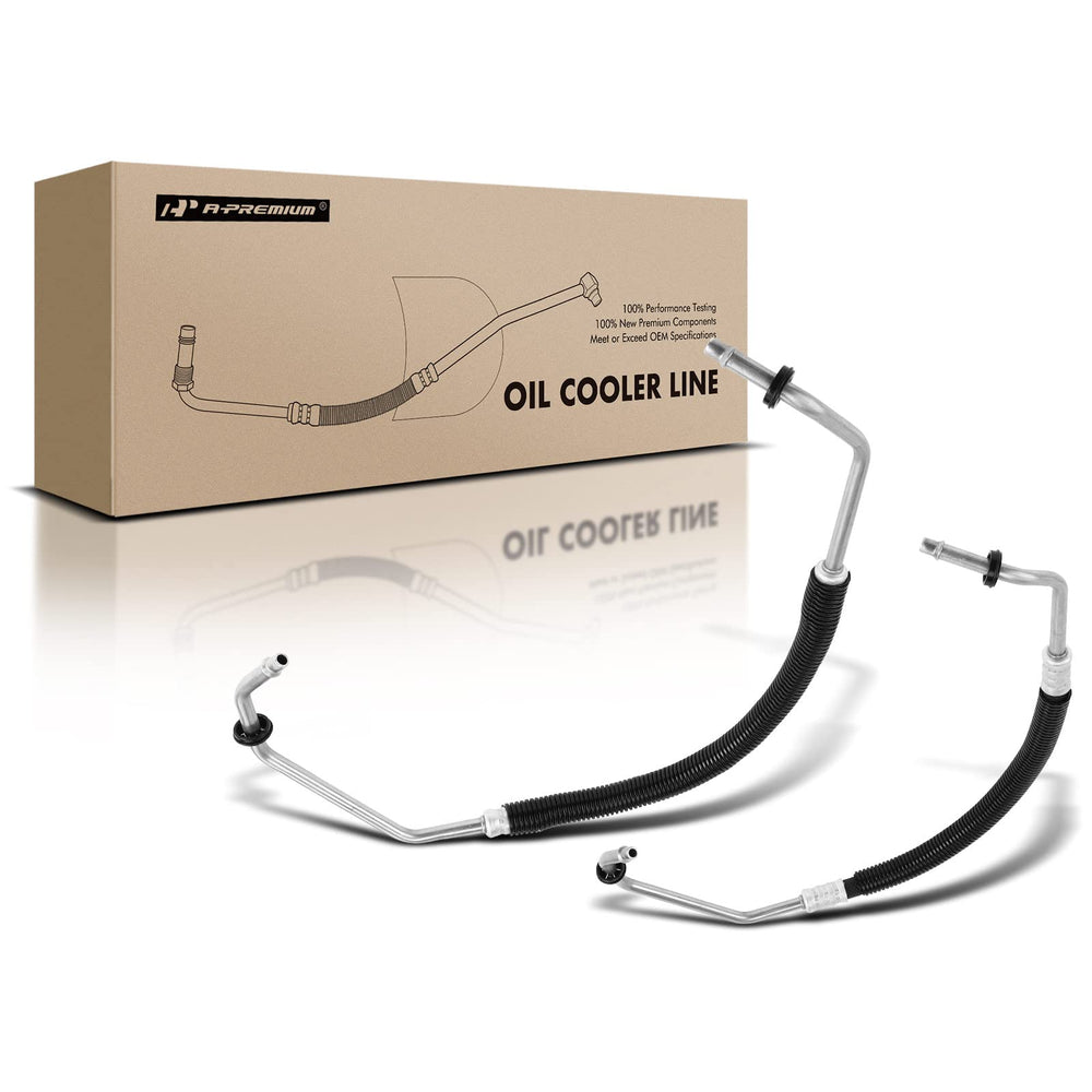 A-Premium oil cooler line package ready for easy installation and reliable cooling