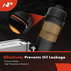 A-Premium oil filter fitment chart illustrating broad vehicle compatibility.