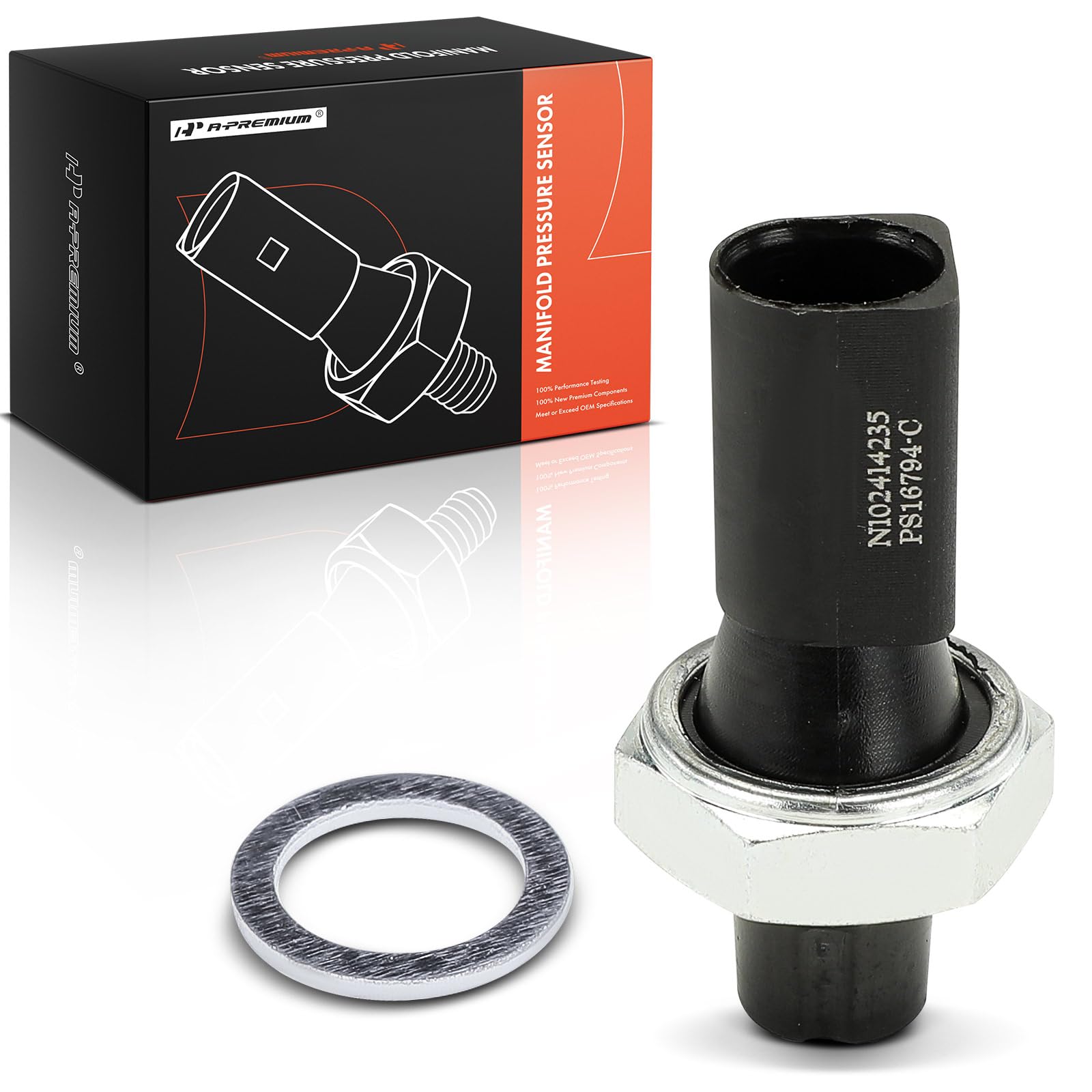 A-Premium oil pressure sensor assembly ready for reliable engine monitoring.