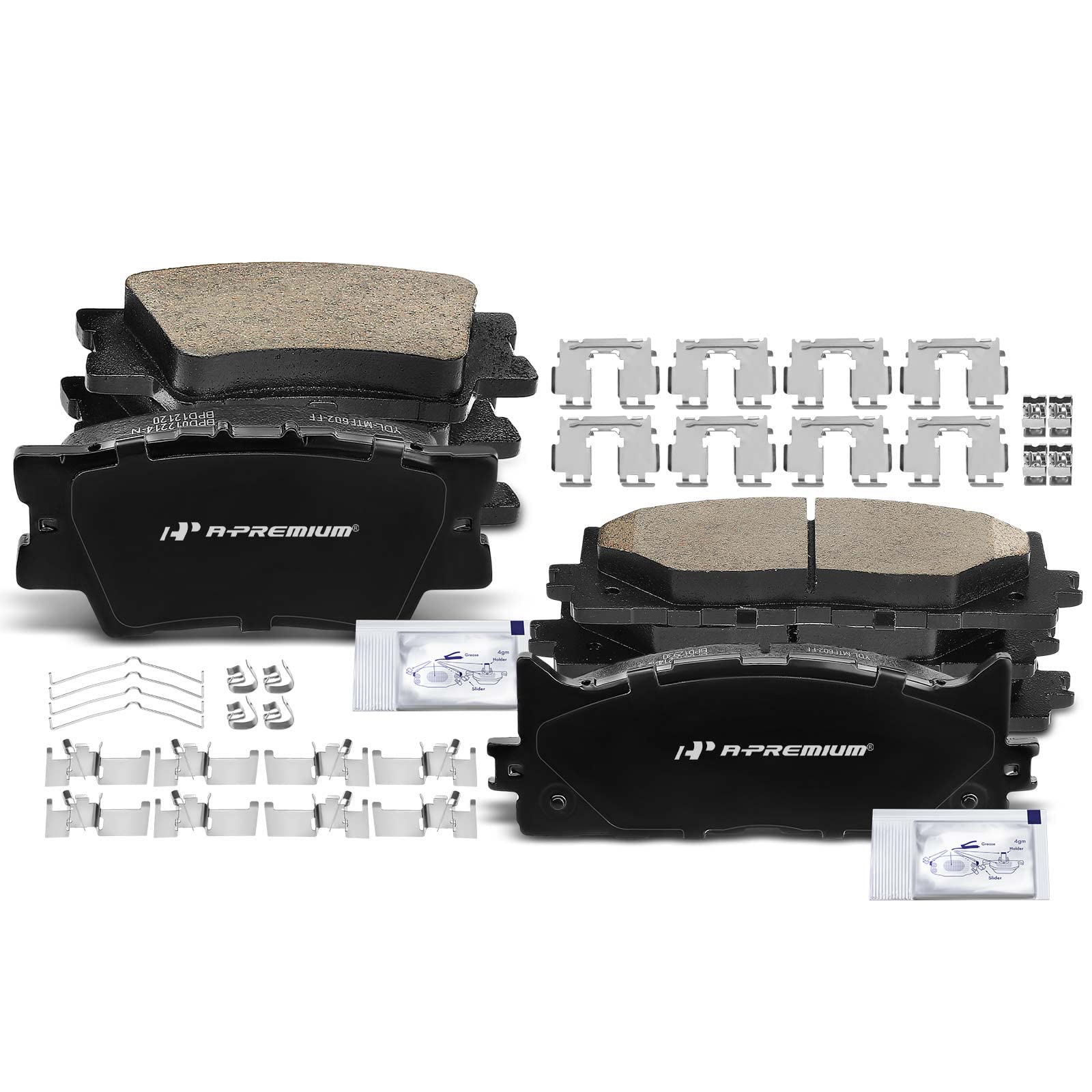 One-year unlimited mileage guarantee on A-Premium brake pads