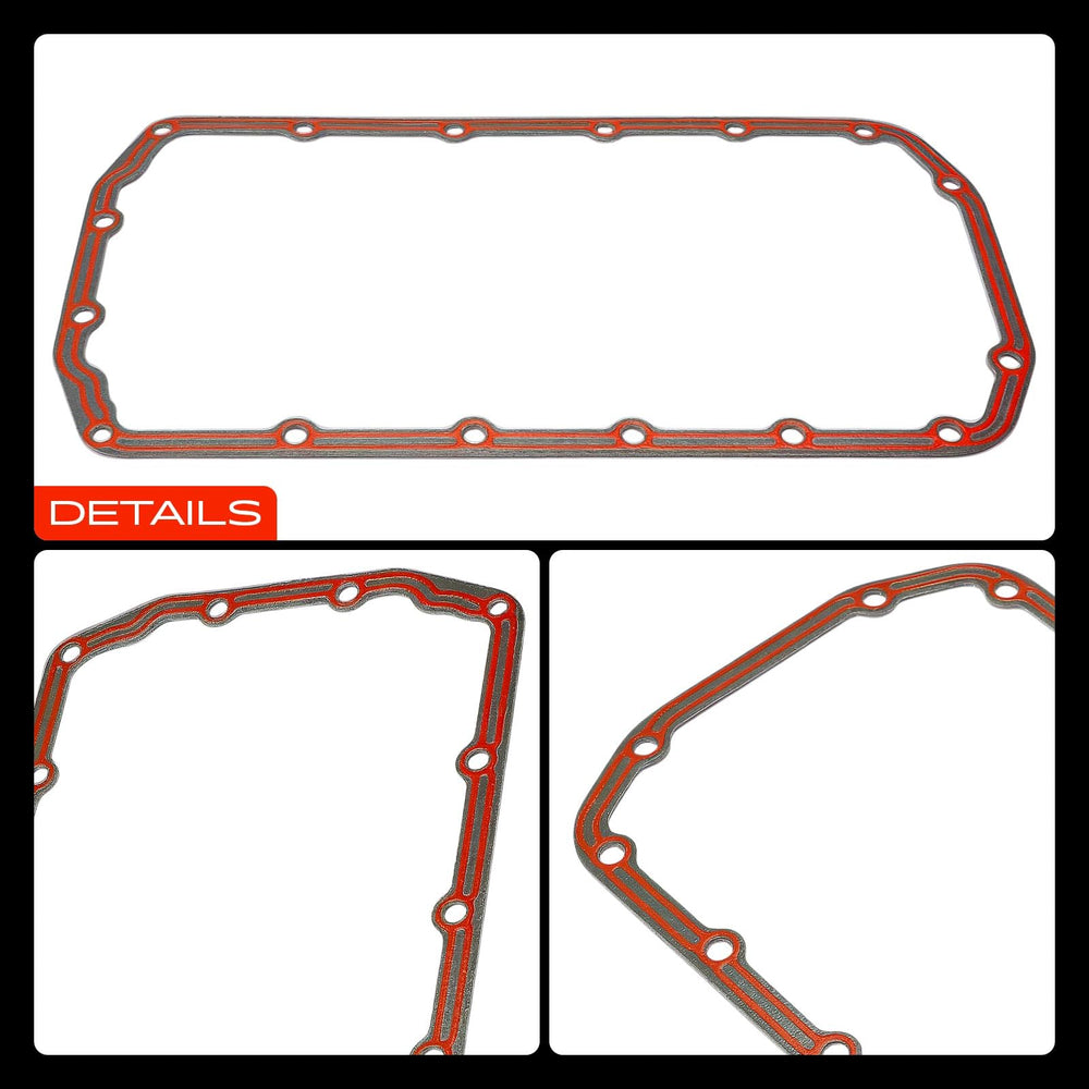 One-year unlimited mileage warranty badge beside A-Premium gasket.