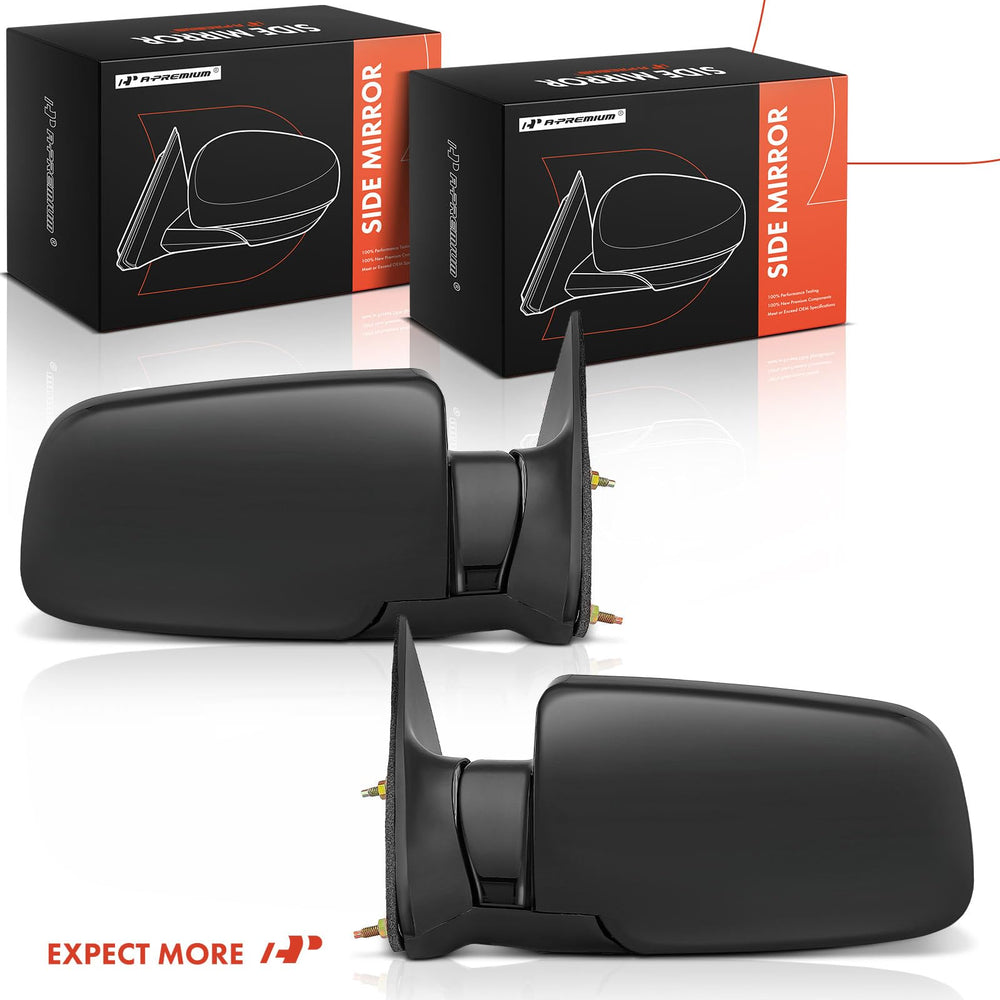 A-Premium includes a one-year unlimited-mileage guarantee on mirror assemblies.