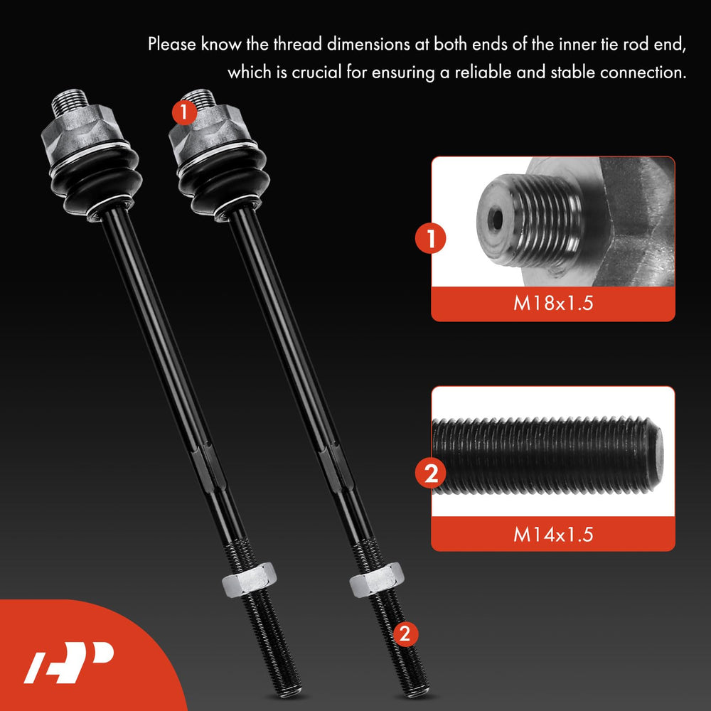 A-Premium outer tie rod end greased stud for smooth movement