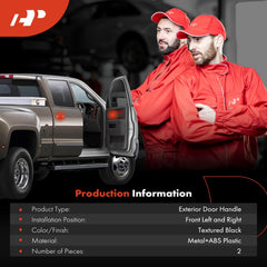 A-Premium exterior door handle for Chevy Silverado front passenger, reliable upgrade.