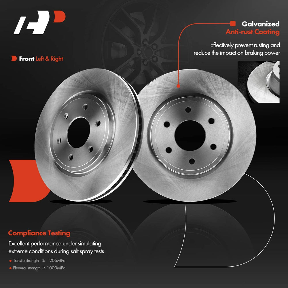 A-Premium wear sensor included for brake life monitoring