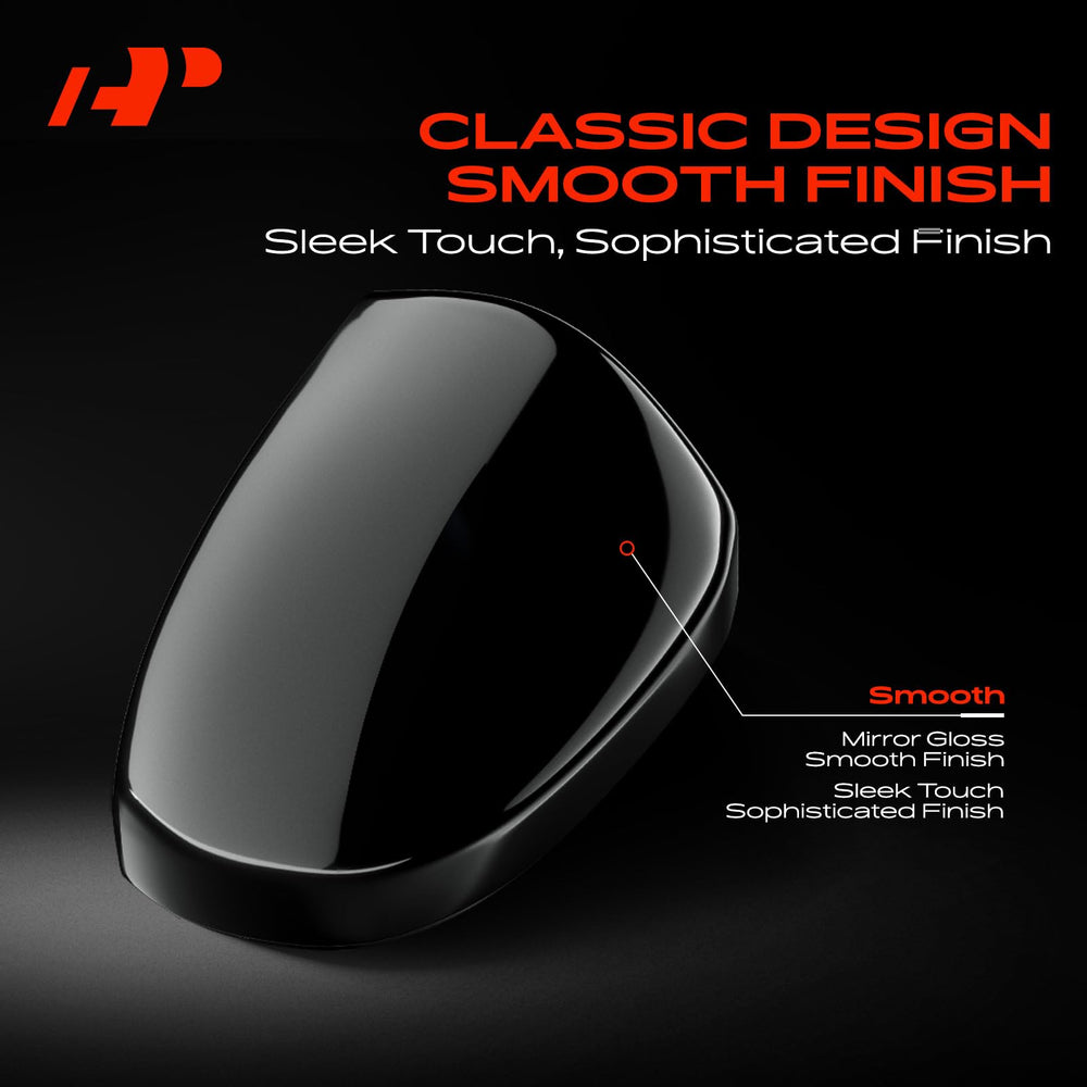 A-Premium smooth-black finish complements the vehicle exterior and resists weathering