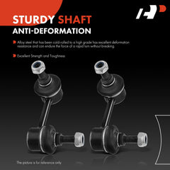A-Premium Patriot fitment stabilizer links improve cornering stability.