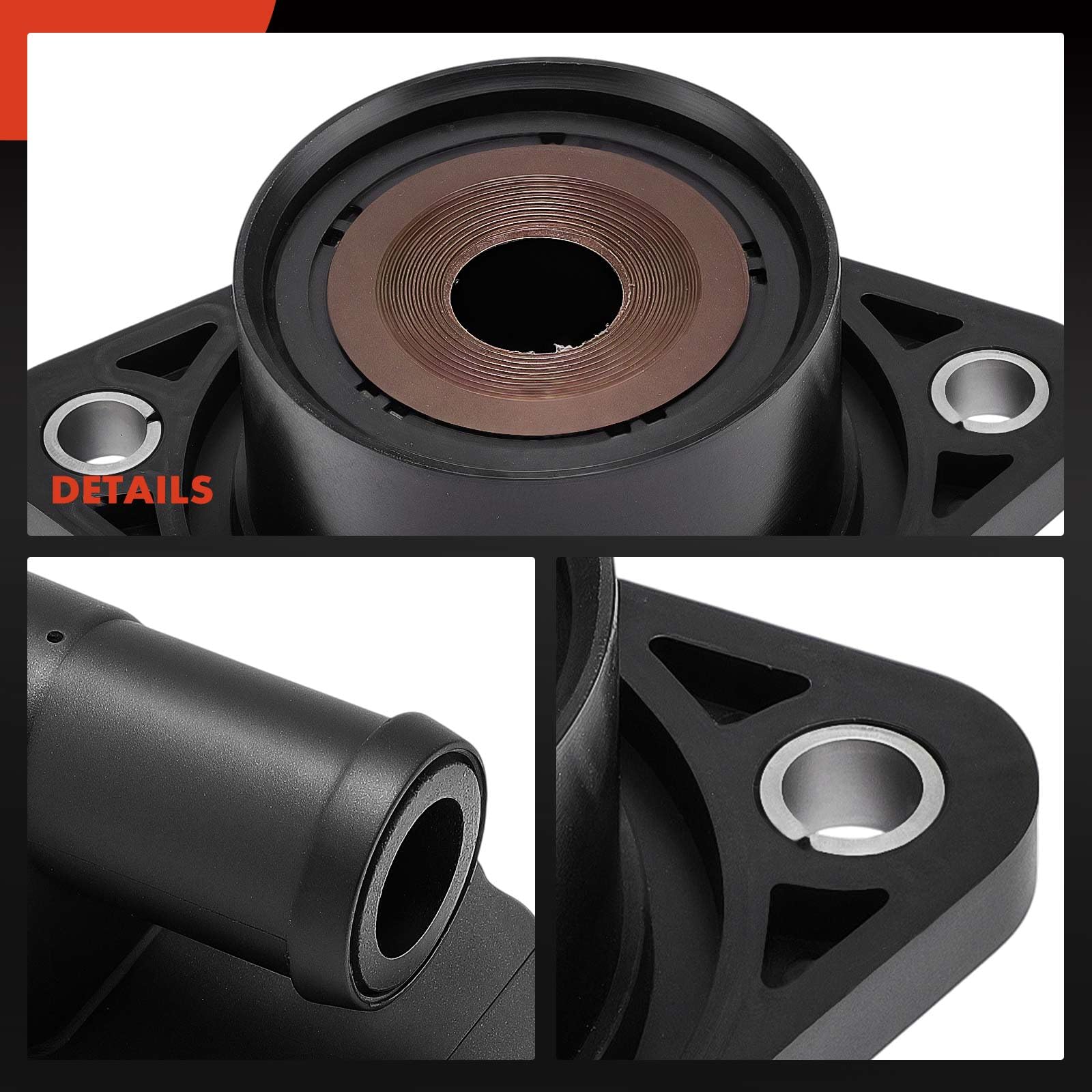 A-Premium PCV valve for Wrangler promotes proper engine ventilation in rough terrain