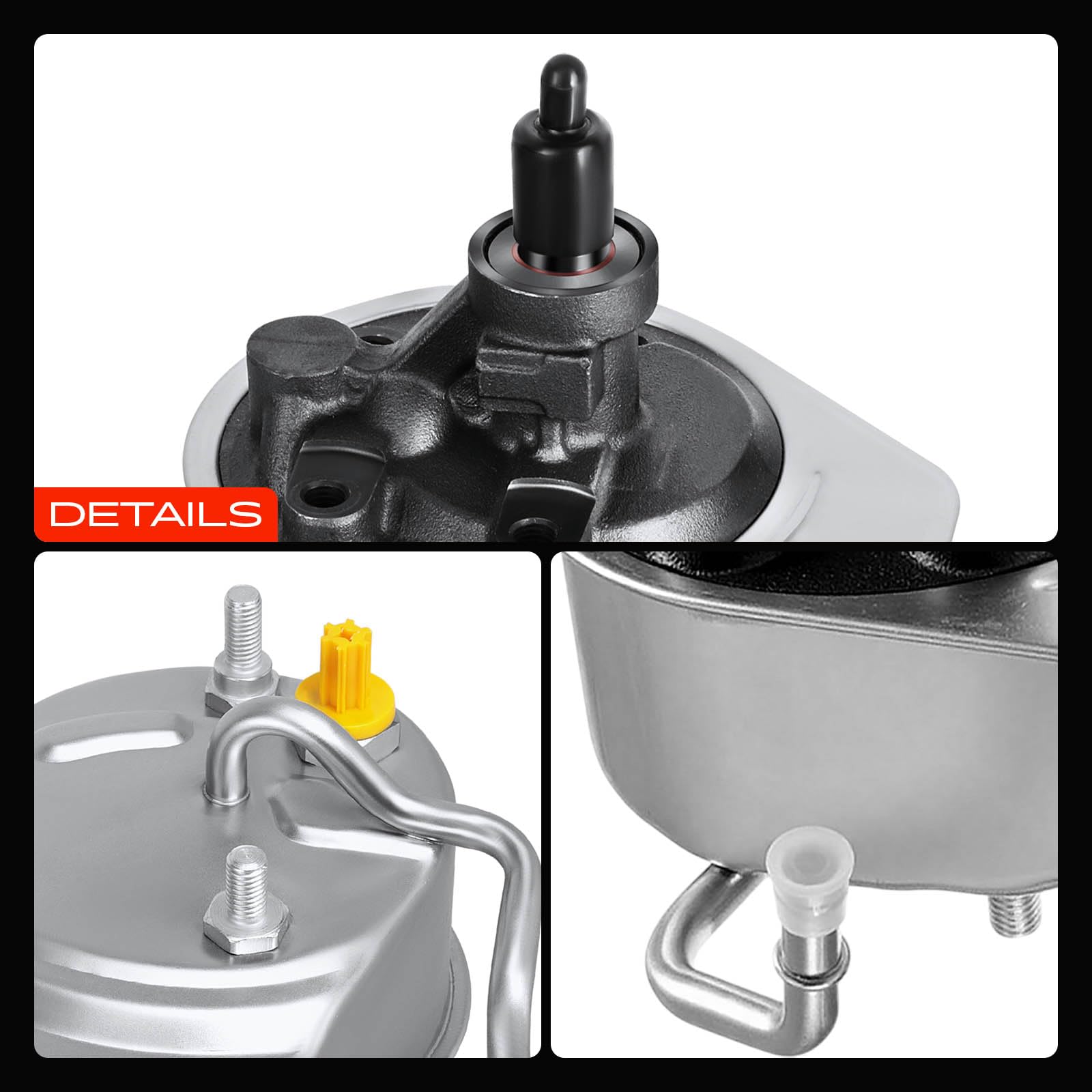 A-Premium power steering pump reservoir installation guide illustration