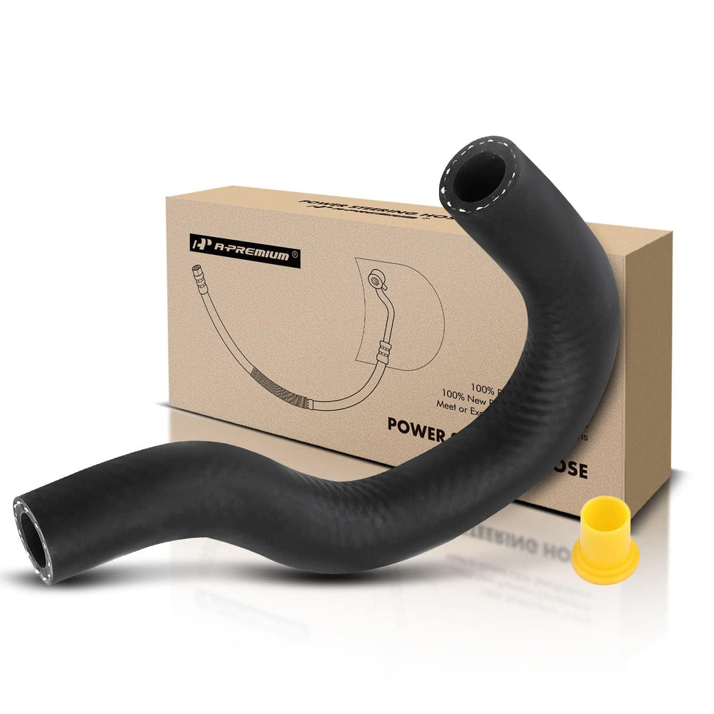 A-Premium power steering reservoir-to-pump assembly front view for leak-free routing