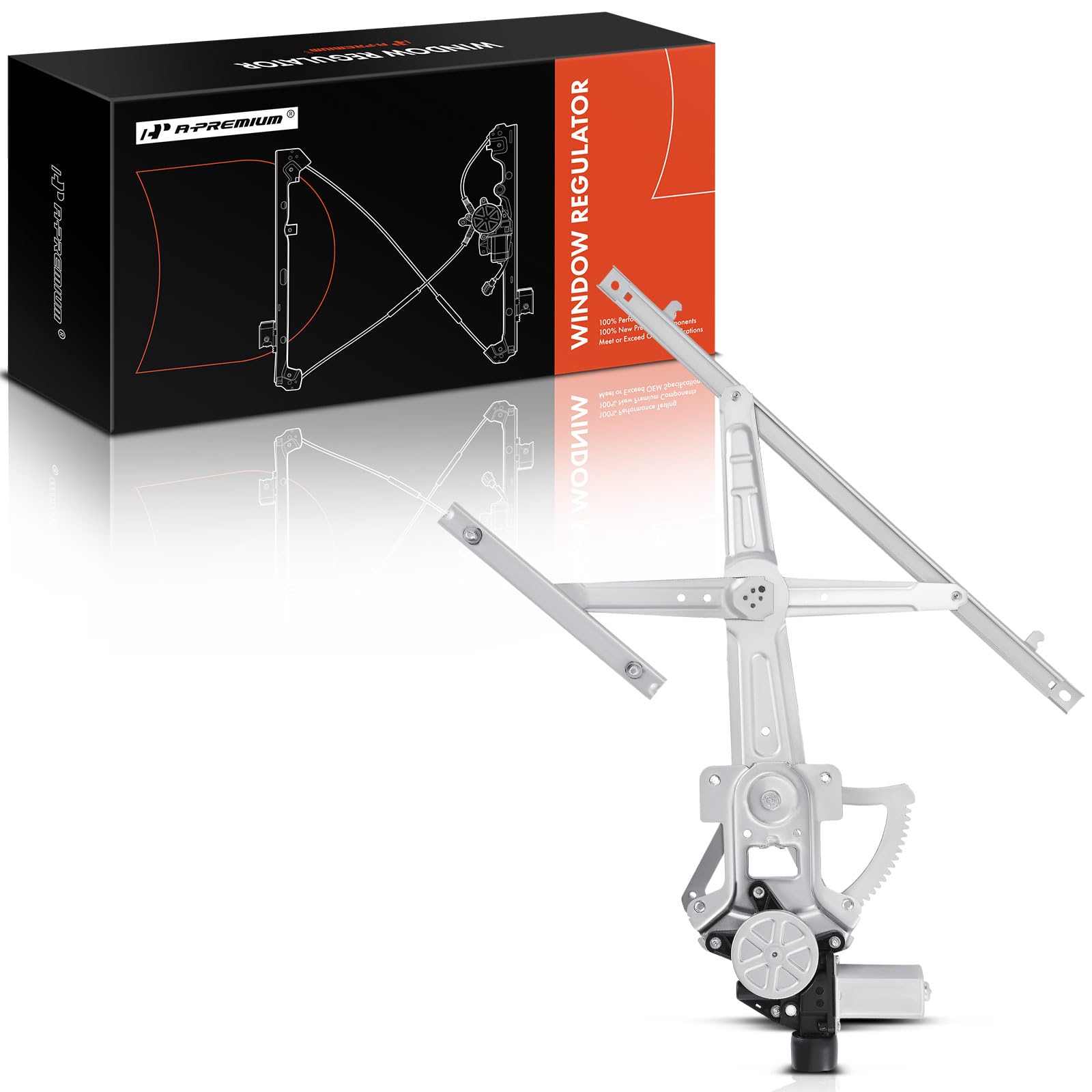 A-Premium power window regulator front left for Mitsubishi Lancer ensures smooth door movement