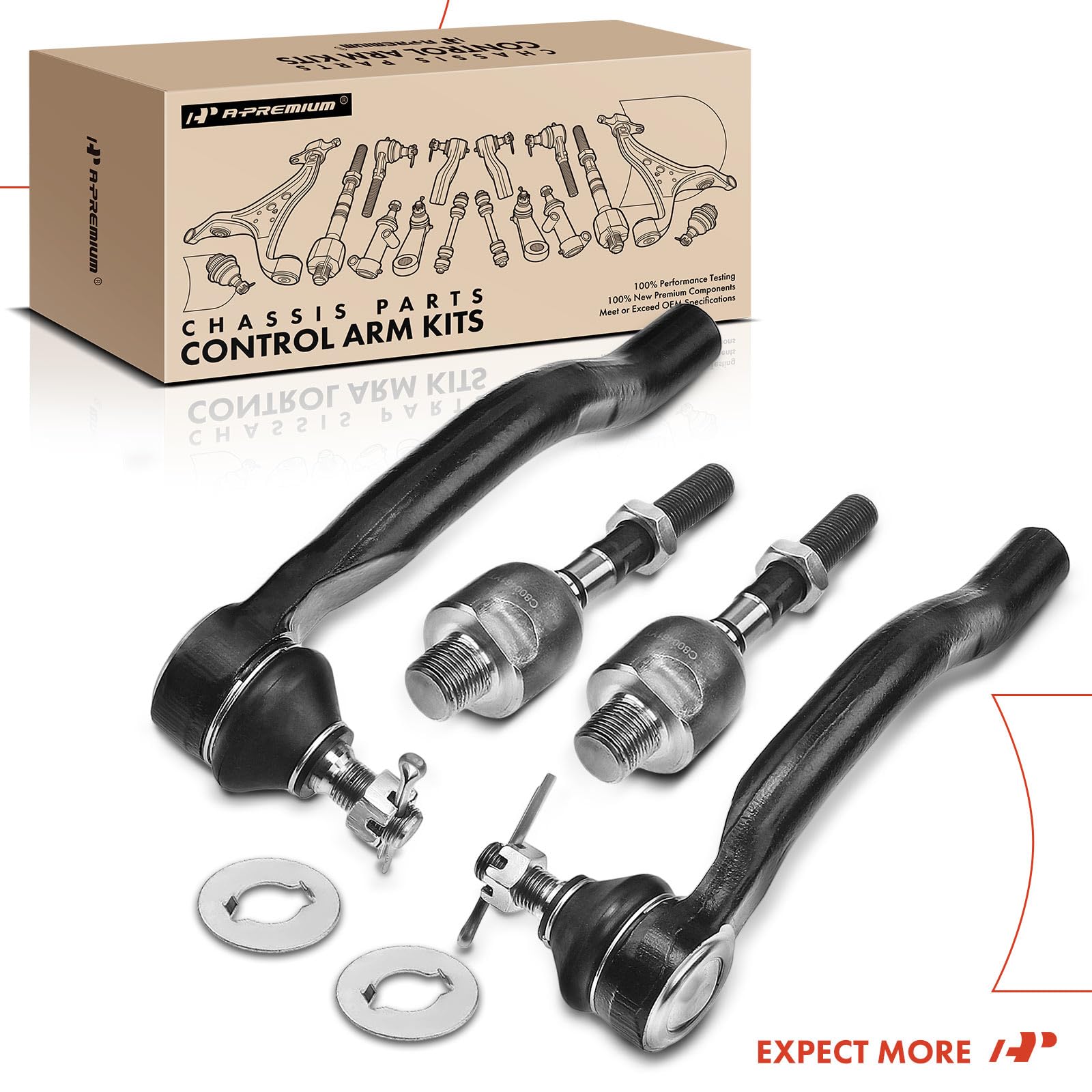 A-Premium pre-greased features simplify installation and reduce friction
