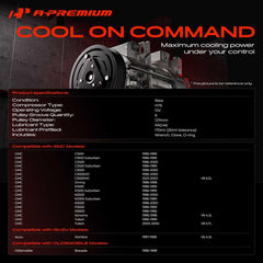 A-Premium 6-groove pulley supports stable belt drive