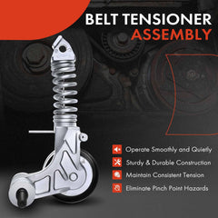 A-Premium pulley detail showing precision machining for smooth rotation
