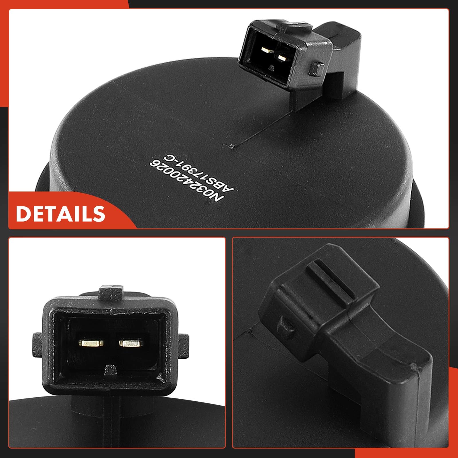 A-Premium rear ABS wheel sensor for Veracruz left delivers steady wheel speed data