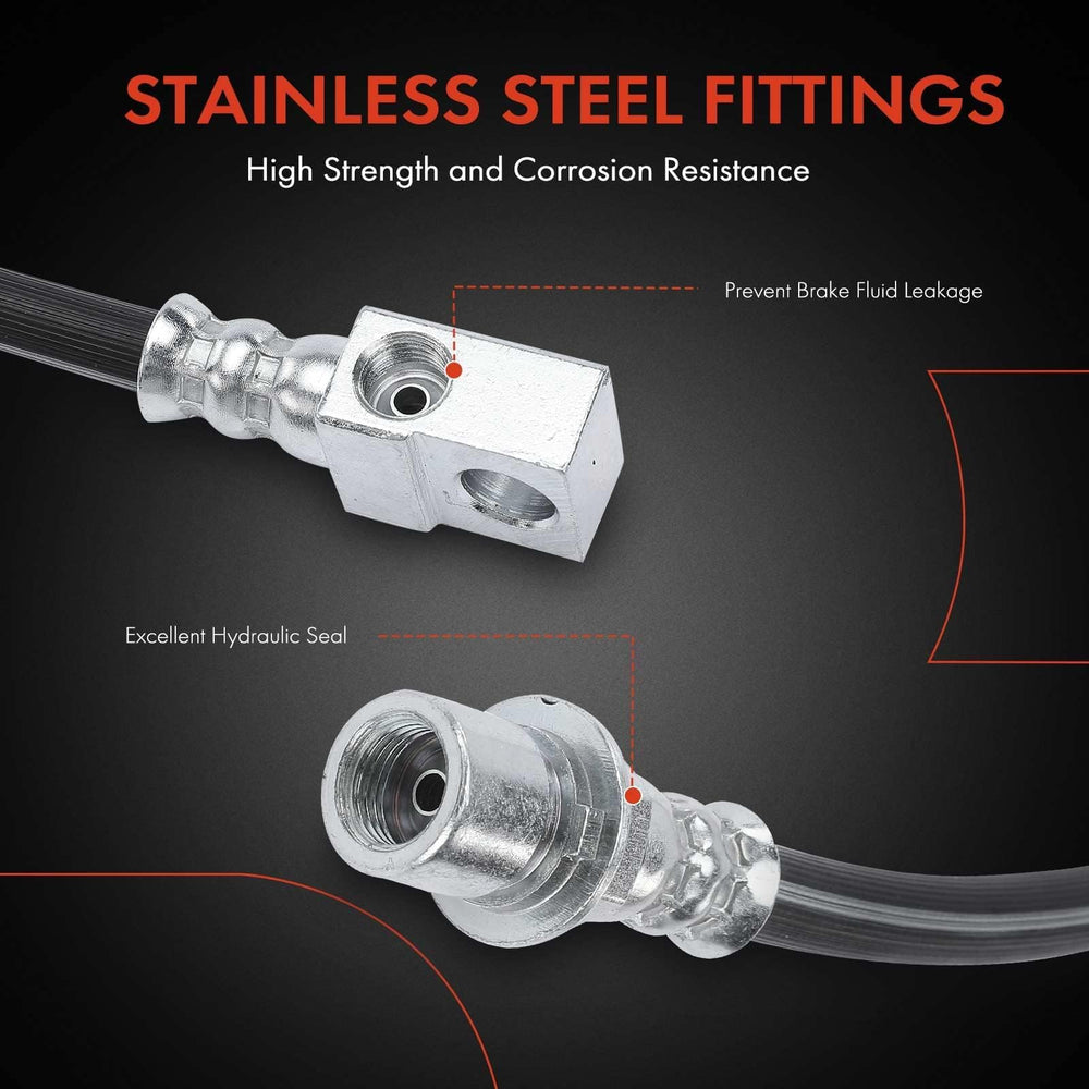 A-Premium rear center brake hose for C10/C20 pickups helps maintain consistent rear braking performance.