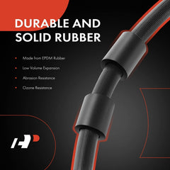 A-Premium rear center brake hose for GMC Suburban 1984-1986 ensures steady hydraulic flow.