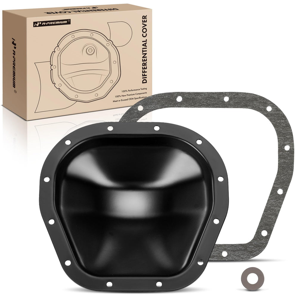 A-Premium rear differential cover shields the 9.75-inch ring gear on Ford trucks.