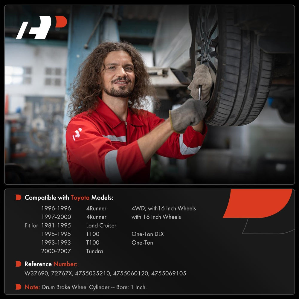 A-Premium wheel cylinder for 4Runner improves rear braking performance