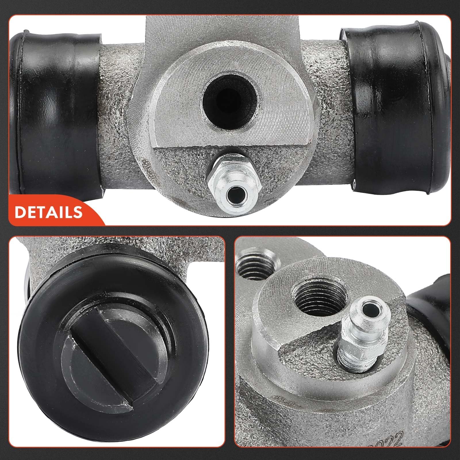 A-Premium rear drum brake wheel cylinder parts set with included components.