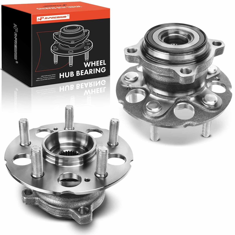 A-Premium rear hub assembly for Honda CR-V left side, improved steering feel.