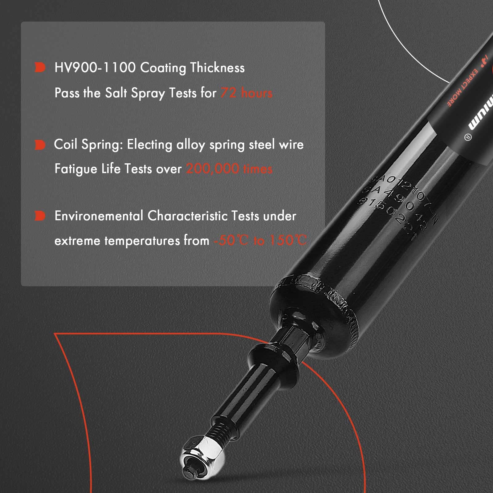 A-Premium rear right strut shock absorber for BMW 325i/330i 2006 enhances handling
