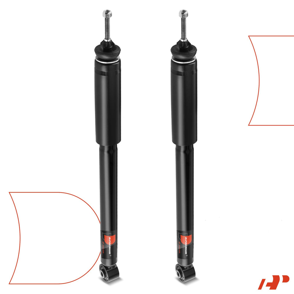A-Premium two-piece rear shock set ships ready for installation