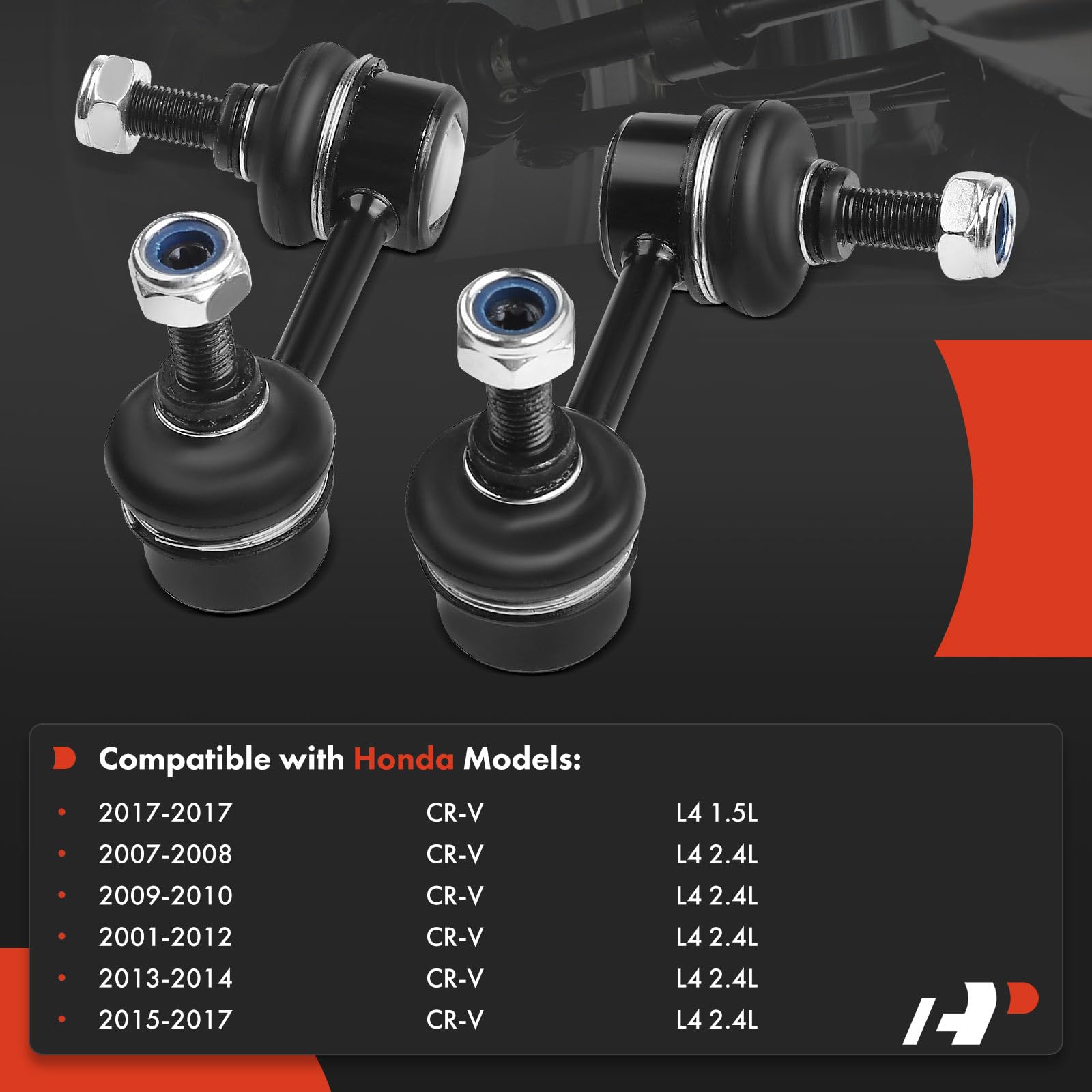 A-Premium rear sway bar link right for CR-V enhances ride control and reduces body roll