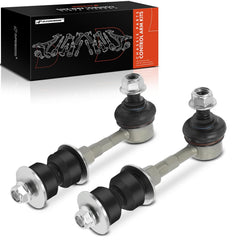 A-Premium rear sway bar links close-up showing durable steel shaft.