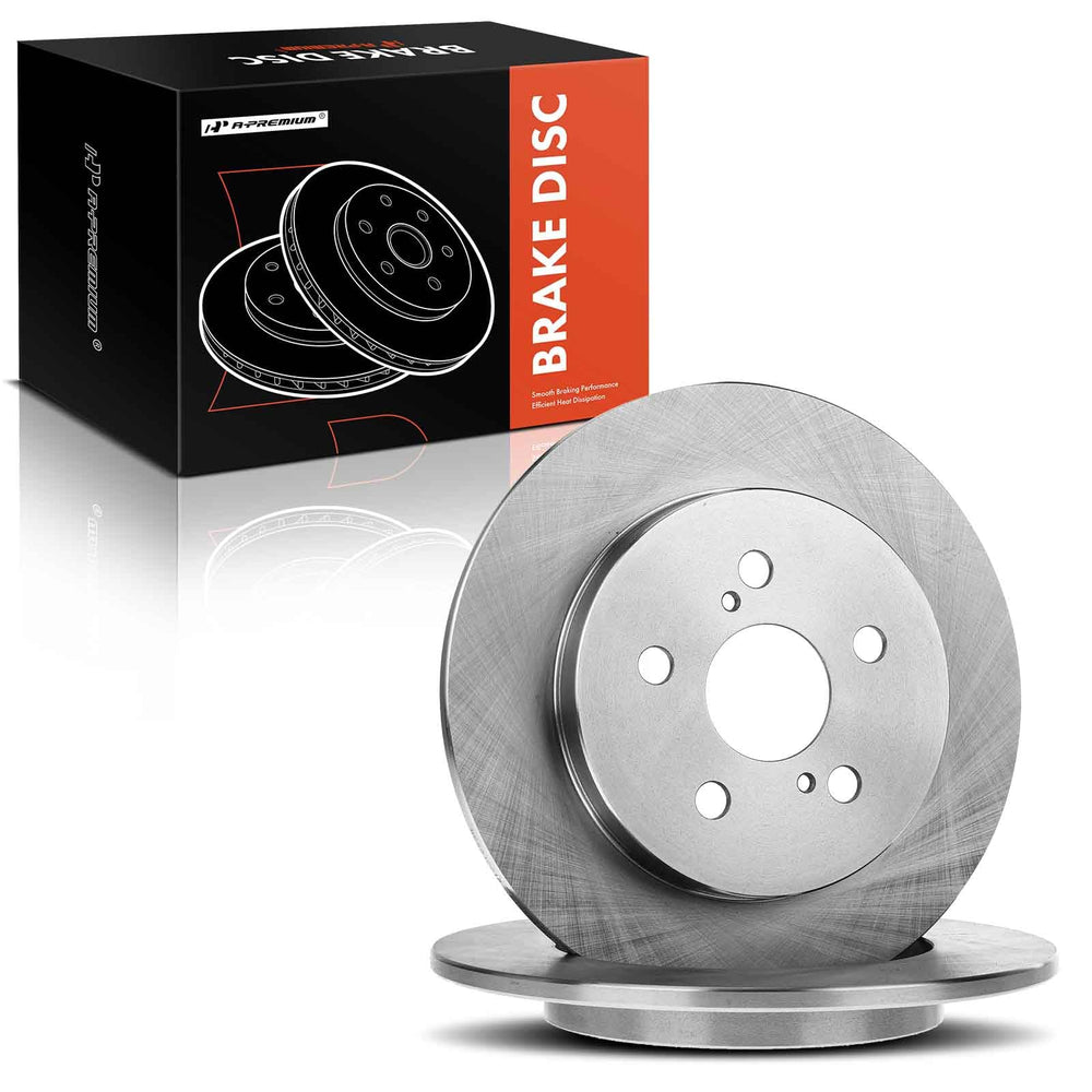 Rotor with 5-bolt pattern and compatibility reference numbers