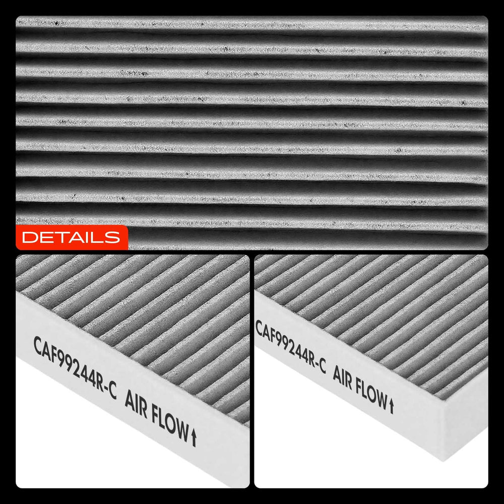 Replacement guide image illustrating annual or mileage-based filter changes.