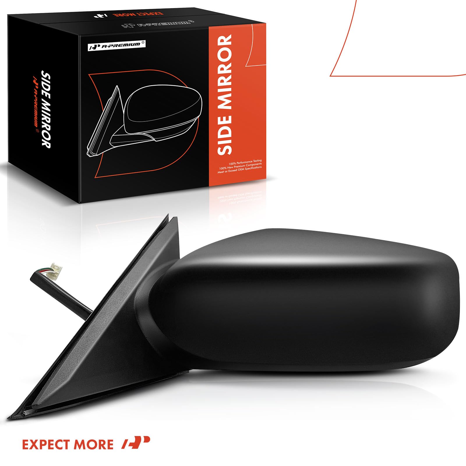 A-Premium replacement part exterior mirror supports long-lasting performance and easy installation.