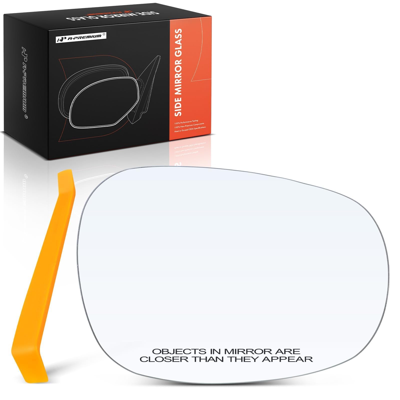 A-Premium right passenger heated mirror glass for BMW 320i boosts visibility in cold weather