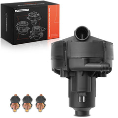 A-Premium secondary air injection pump front view for Mercedes models, promoting smoother system operation.