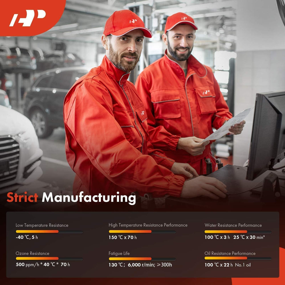 A-Premium serpentine belt compact design fits crowded engine bays.