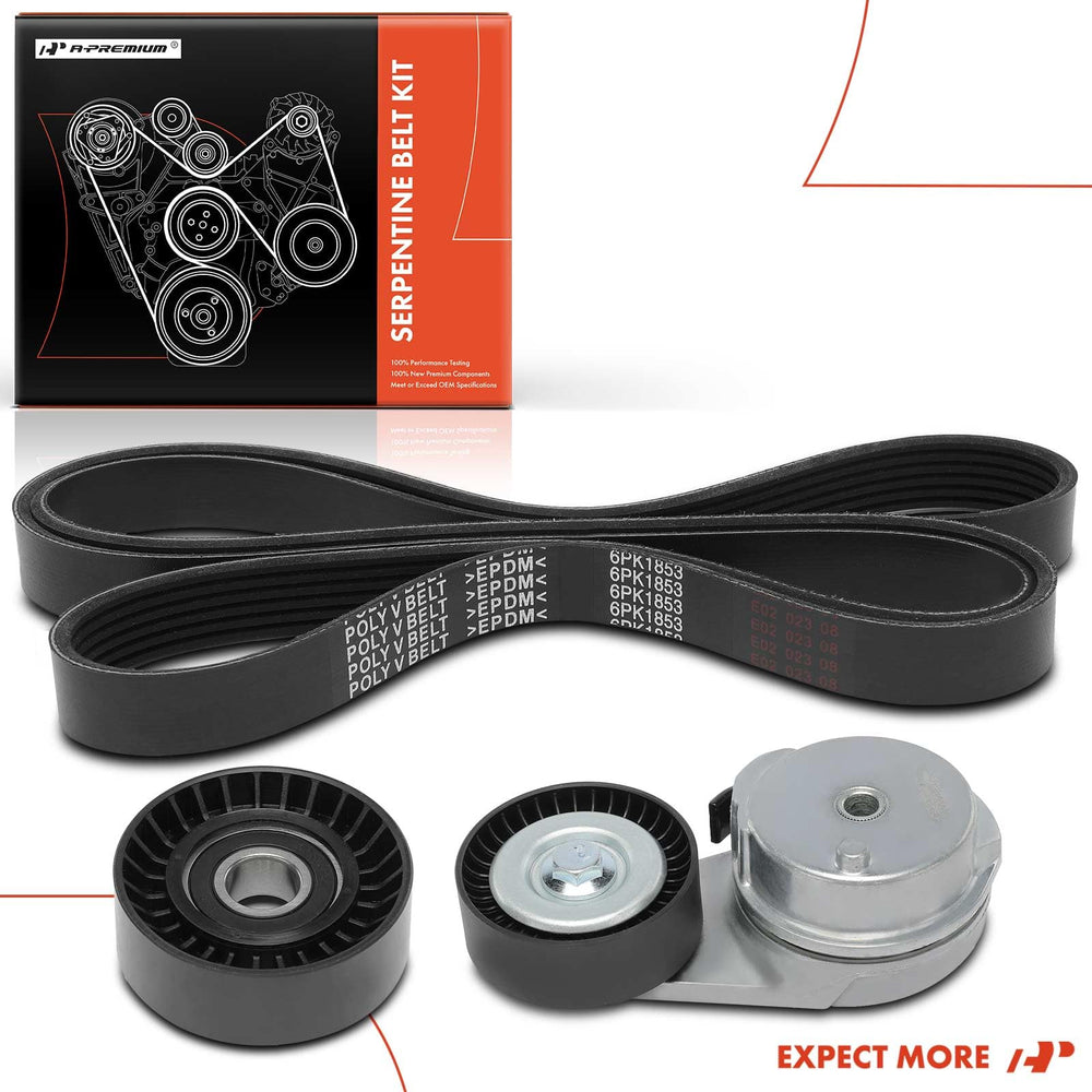 A-Premium kit maintains consistent accessory drive and alignment for Ram 1500.