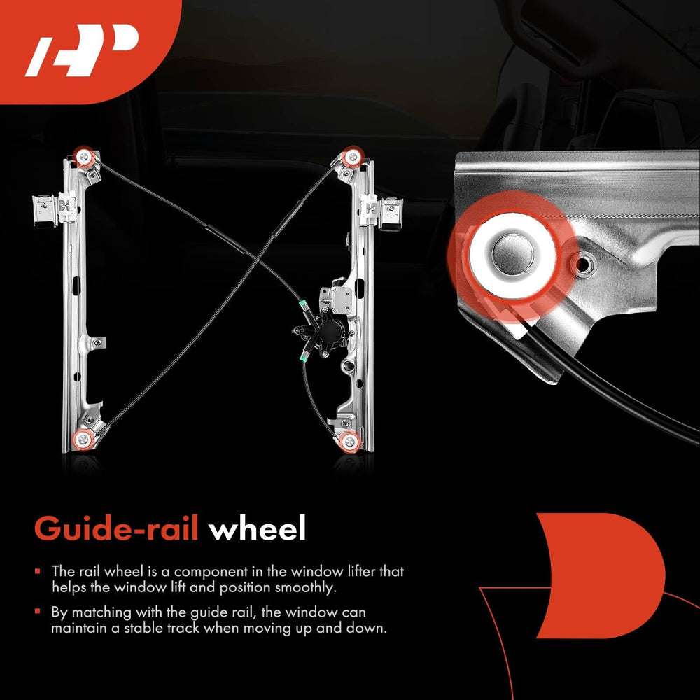 A-Premium Silverado regulator with motor supports steady power window performance