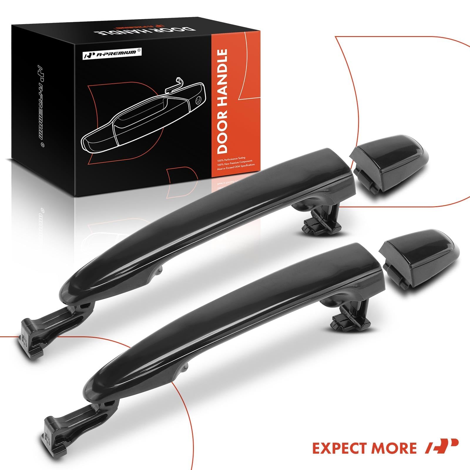 Two handles included for rear driver and passenger sides.