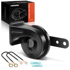 A-Premium Snail Horn 80mm diameter for versatile vehicle compatibility.