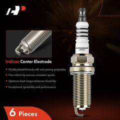 A-Premium spark plug gasket and 0.044 inch gap highlighted for reliable ignition
